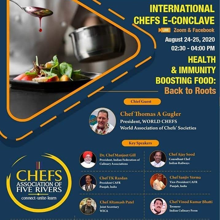 CT University Hosts International Chefs E-Conclave