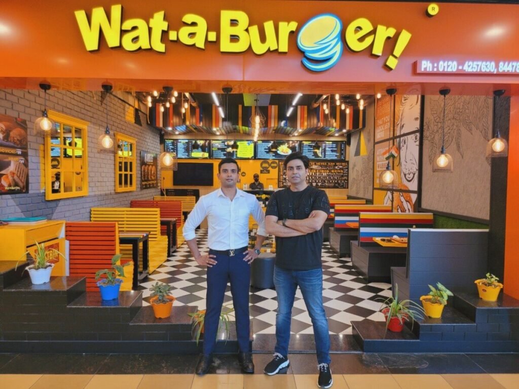 Wat-a-Burger To Launch Gourmet Menu, Woo Experiential Consumers (L-R) Rajat Jaiswal & Farman Beig, Co-founders, Wat-a-Burger