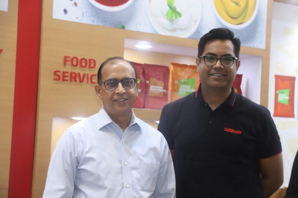 Standardising Recipes Only Way Ahead For Restaurants To Scale Up L-R Santhosh Stephen, Managing Director and Vikas Arora, Business Head (Foodservice) Symega Food Ingredients