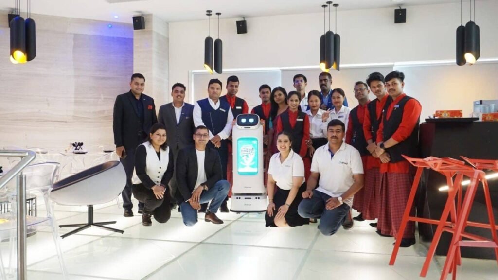 A Cutting-Edge Dining Experience Where Visitors Are Served Meals By Robots